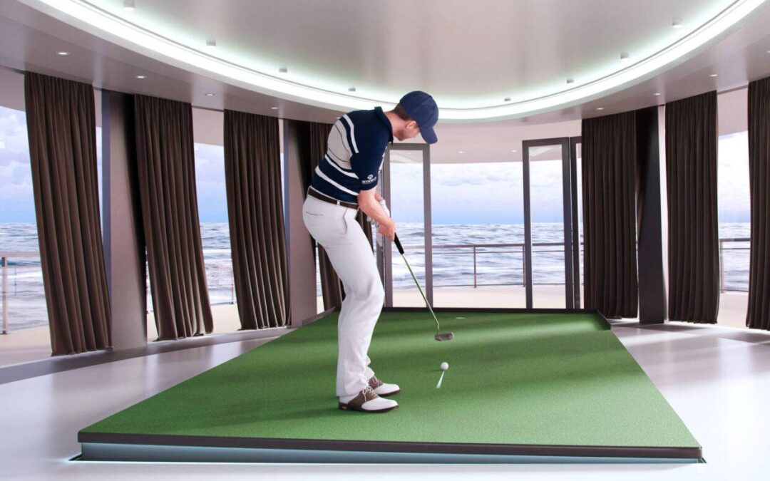 Zen and STABLE bring true putting to superyachts – Golf at sea comes of age: a moving floor, for a moving ocean