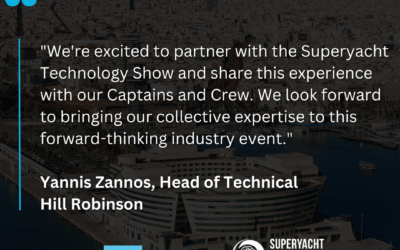 The Superyacht Technology Show 2025 x Hill Robinson Partnership