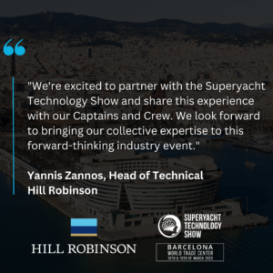 The Superyacht Technology Show 2025 x Hill Robinson Partnership
